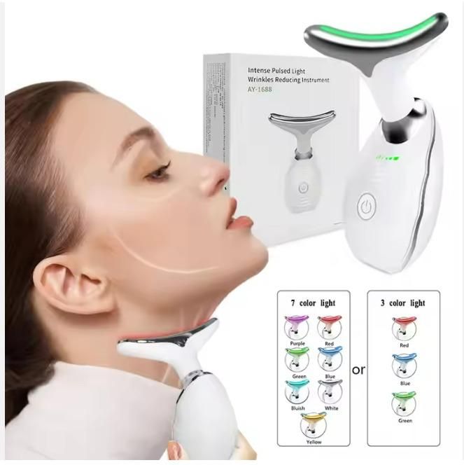 Face Massager with Warm Light