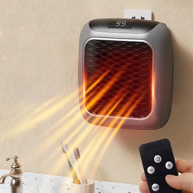 Electric- Handy Room Heater With Remote Control (800W)